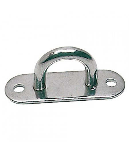 Pontet platine inox 100 x 32 mm - ø 10 mm