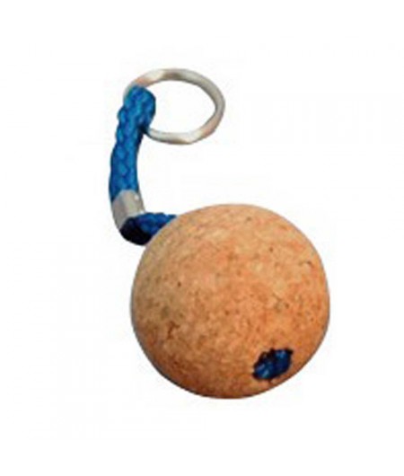 Porte-clés liège une boule ø50 mm