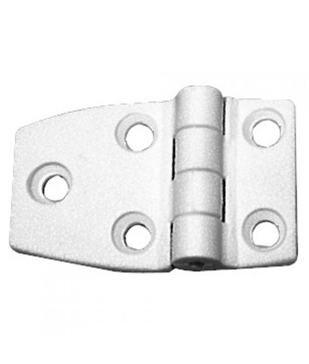 Charnière nylon 54x38mm blanc