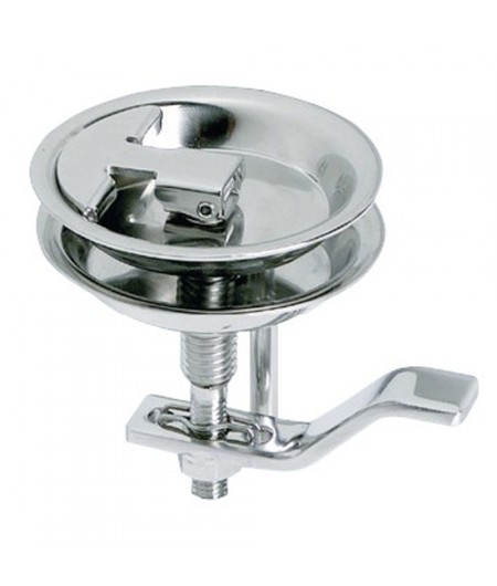 Fermeture de plancher inox ø70 mm