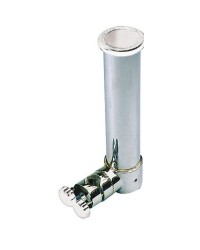 Porte-canne inox - fixation sur tubes de 35 à 40 mm