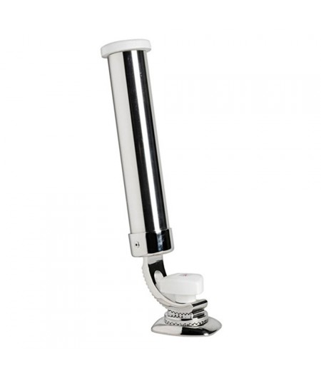 Porte-canne inox ø46 mm - fixation sur platine