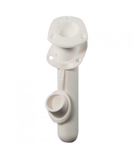 Porte-canne à encastrer nylon à l'unité