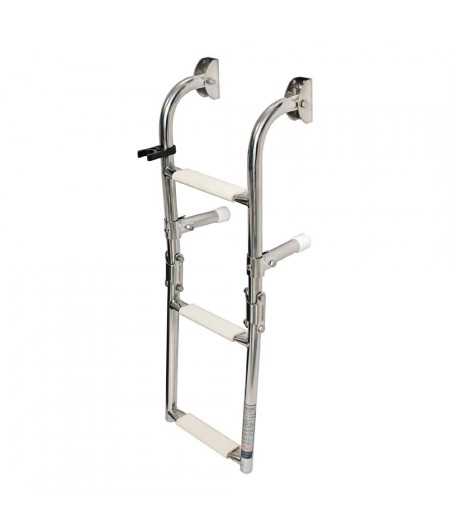 Echelle inox 3 marches étroite