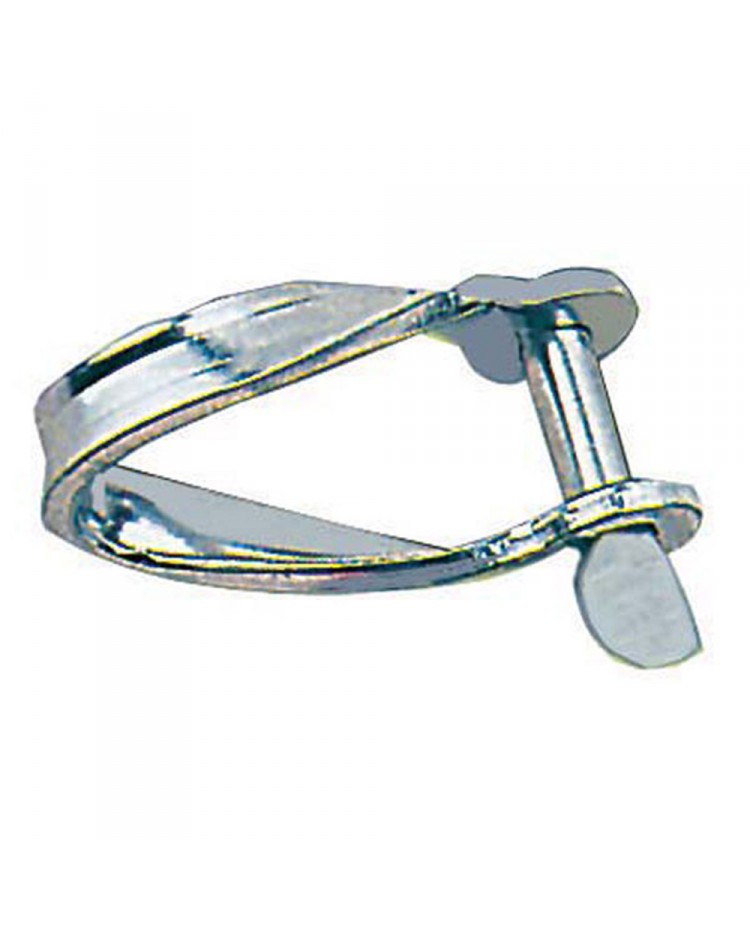 Manille torsadée emboutie - inox - ø8 mm Manille torsadée emboutie - inox - ø8 mm