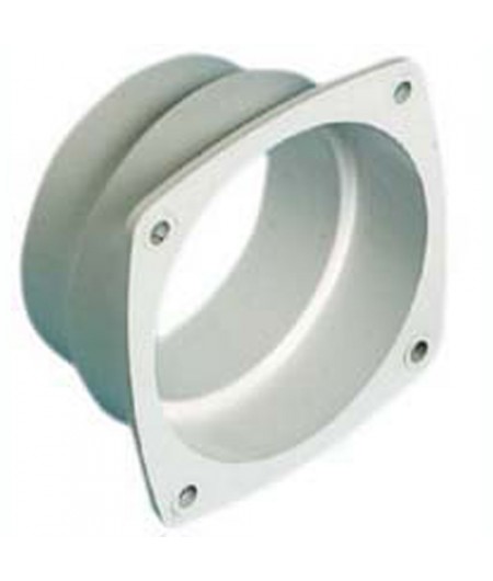 Collier raccord Ø70/80 mm pour grille d'aération 85x85mm