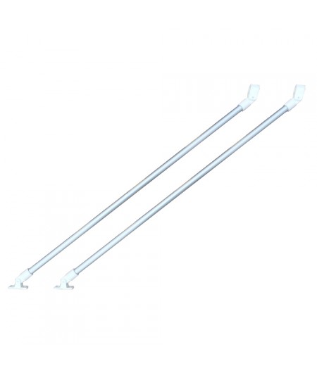 Bras de support pour bimini en alu - Ø 22 - la paire