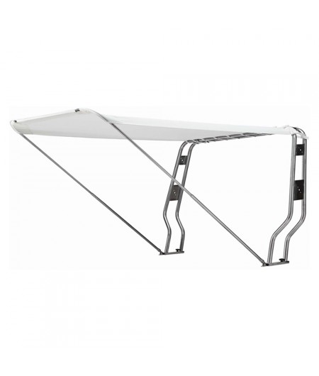 Taud télescopique pour Roll bar - blanc - 155 x 205 cm