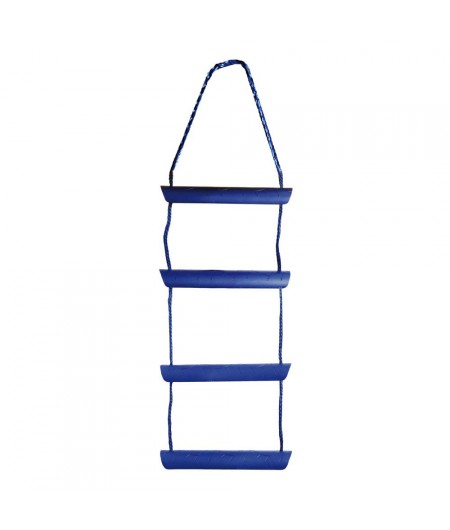 Echelle de coupée en cordage 5 marches - 134 cm