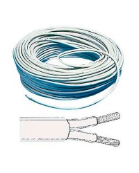 Câble électrique bipolaire - 2 x 1 mm² - le mètre