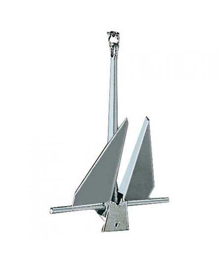 Ancre type Danforth - acier galvanisé - 8 kg