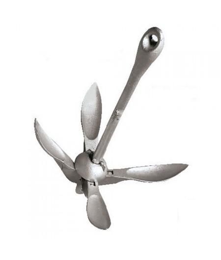 Ancre grappin - acier galvanisé - 1.5 kg - 310 x 265 x 75 mm