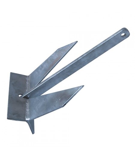 Ancre plate - acier galvanisé - 7 kg - 580 x 370 x 280 mm