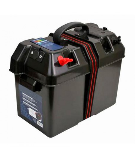 Bac à batterie - coffret d'énergie - 100 A - 420 x 225 x 340 mm