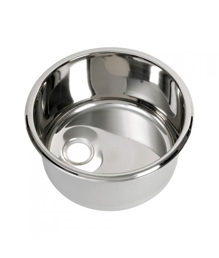 Evier rond inox - Ø 300 mm - H 180 mm