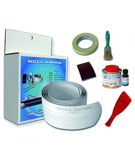 Protection de quille HULL SAVER - blanc - 240 cm