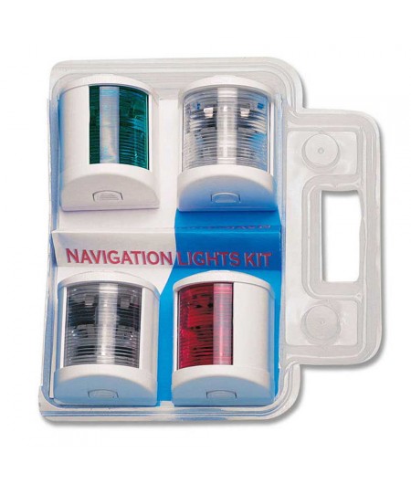 Feu de navigation CDS - blanc - Blister de 4