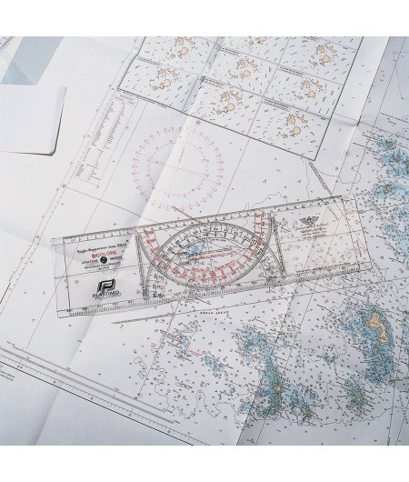 Règle Cras - graduations noires - 38 x10 cm