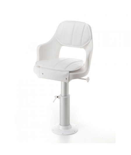 Siège pilote Captain avec pied et coussins