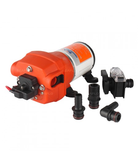 Groupe d'eau 4 soupapes - 12.5 l/min - 2.4 Bar - 12 V