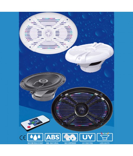 Haut parleur BLUES - la paire - 180 W - blanc