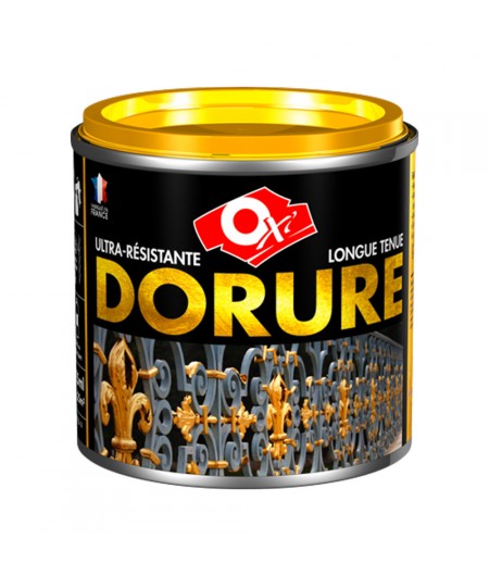 Peinture aspect métal - dorure or riche - 60 ml