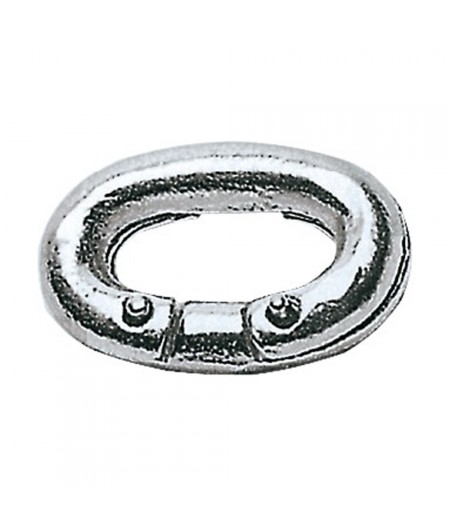 Maillon à river - inox - 8 mm