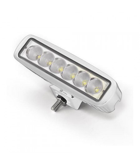 Projecteur étanche à LED - rectangulaire - 6 x 3 W