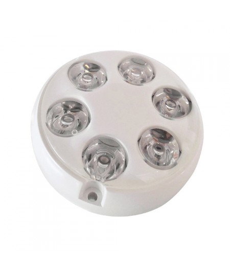 Projecteur sous marin rond à LED - Ø 90 mm - blanc