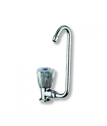 Robinet avec bec articulé - eau froide - bec à droite