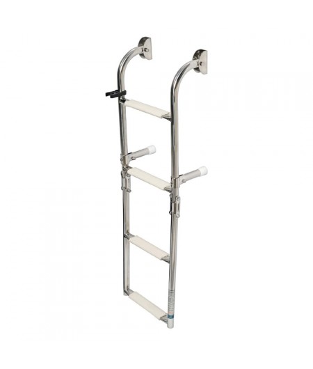 Echelle de bain inox pliante - 4 marches