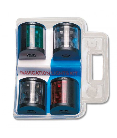 Feu de navigation CDS - noir - Blister de 4