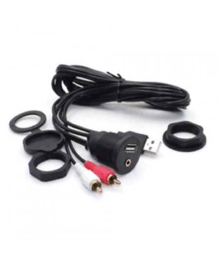 Cable auto radio - USB - Jack