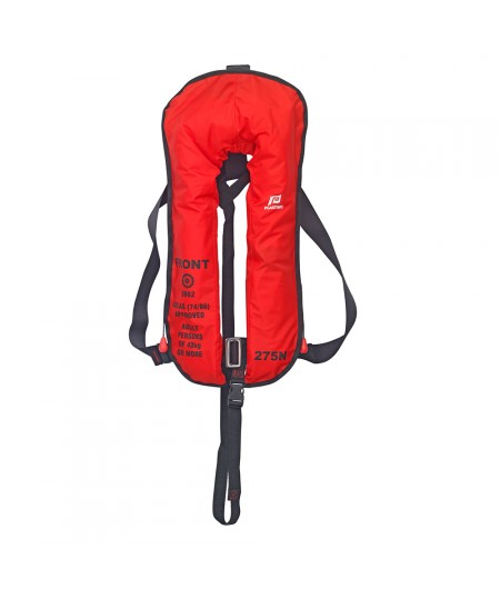 Gilet gonflable SOLAS Pro 275N - Housse nylon rouge