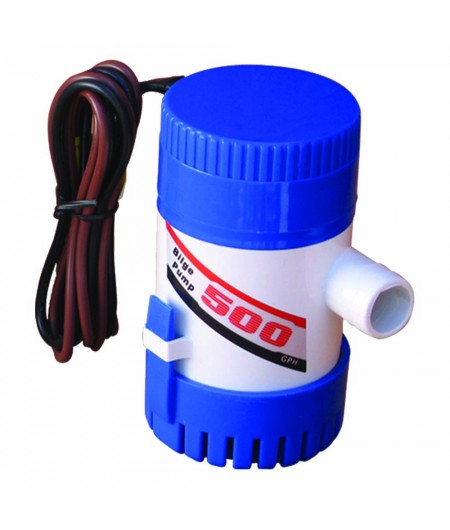 Pompe de cale centrifuge - 500 - 1900 l/h - 12 V