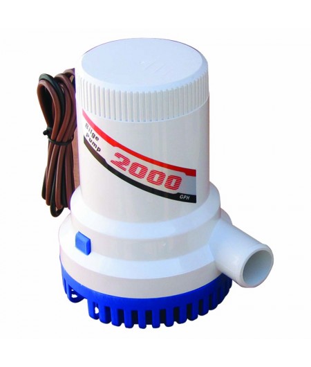 Pompe de cale centrifuge - 2000 - 7570 l/h - 12 V