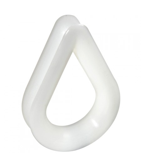 Cosse nylon blanc - ø22 mm