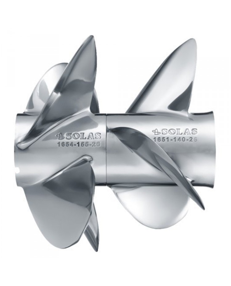 Hélice inox Bravo III / ZT350 / ZT370 - 15 1/2 x 26 - 14 x 26 Hélice inox Bravo III / ZT350 / ZT370 - 15 1/2 x 26 - 14 x 26