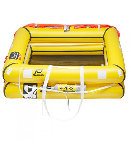 Radeau Coastal ISO 9650-2 - 4 pers. - container