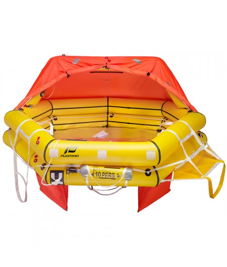 Radeau TRANSOCEAN ISO - 12 personnes - sac -24h