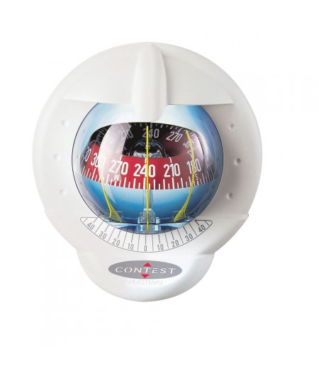 Compas contest 101 blanc rose rouge pour cloison verticale