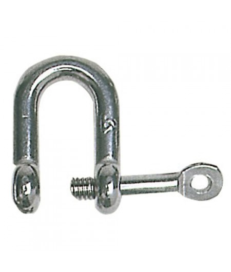 Manille axe imperdable - inox - ø4 mm