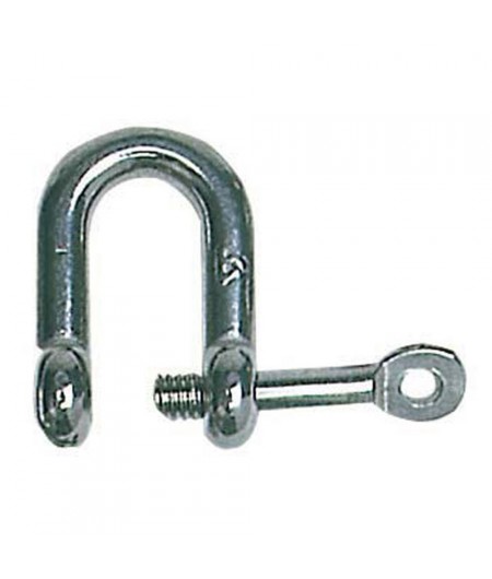 Manille axe imperdable - inox - ø12 mm - la pièce