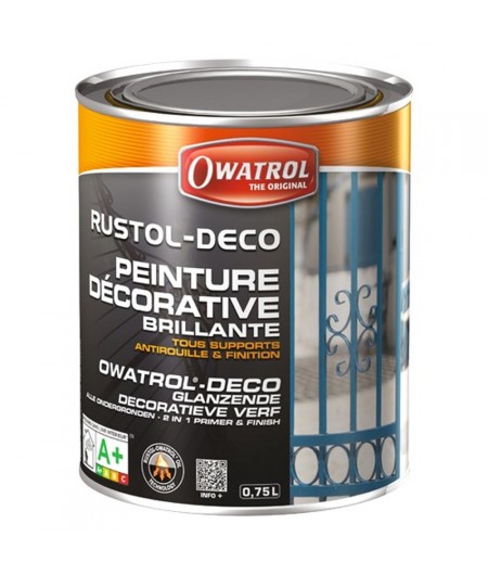 Antirouille RUSTOL-DECO - bleu outremer - 0.75 L