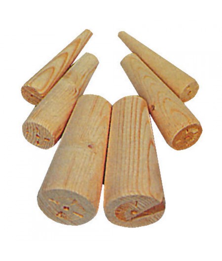 Jeu de pinoches coniques - de 8 à 38 mm