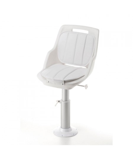 Siège pilote Sailor avec coussins et pied