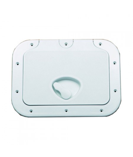 Porte d'équipet ABS anti UV vis apparentes - 375 x 275 mm