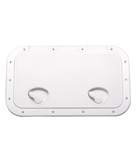 Porte d'équipet ABS anti UV vis apparentes - 600 x 355 mm - 500 x 250 mm