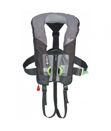 Gilet SL 180 Pro-sensor, harnais, sous cutale - gris