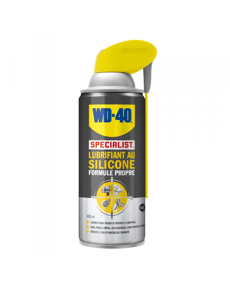 WD-40 - spécialist lubrifiant silicone - aérosol de 400 ml